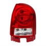 Lanterna Vw Gol G4 2006 Até 2014 Aba Vermelha Bicolor Lado Esquerdo Motorista