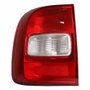 Lanterna Traseira Vw Saveiro G5 2009 Até 2013 Saveiro G6 2013 Até 2016 Bicolor Lado Esquerdo Motorista