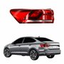 Lanterna Traseira Vw Virtus 2017 2018 2019 2020 2021 Canto Bicolor Lado Esquerdo Motorista