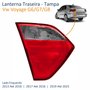 Lanterna Volkswagen Voyage G6 G7 G8 2013 2014 2015 2016 2017 2018 2019 2020 2021 2022 2023 Tampa Fumê Lado Esquerdo Motorista