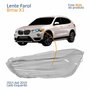 Lente Farol Bmw X1 2015 2016 2017 2018 2019 Lado Esquerdo Motorista