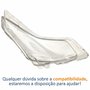 Lente Farol Citroen C4 Pallas 2006 Até 2012 Lado Esquerdo Motorista