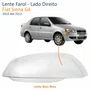 Lente Farol Fiat Siena G4 2010 Até 2012 Lado Direito Passageiro