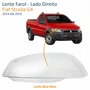 Lente Farol Fiat Strada G4 2014 Até 2019 Lado Direito Passageiro