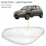 Lente Farol Gm Celta 2006 Até 2016 Lado Esquerdo Motorista