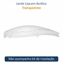 Lente Farol Gm Celta 2006 Até 2016 Prisma 2007 Até 2012 Lado Esquerdo Motorista
