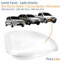 Lente Farol Gm Corsa 2003 Até 2012 Montana 2003 Até 2010 Pisca Liso Lado Direito Passageiro
