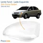 Lente Farol Gm Corsa Sedan 2003 Até 2012 Pisca Liso Lado Esquerdo Motorista