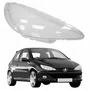 Lente Farol Peugeot 206 2004 Até 2008 Simples Liso Lado Direito Passageiro