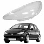 Lente Farol Peugeot 206 2004 Até 2008 Simples Liso Lado Esquerdo Motorista