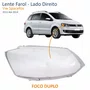 Lente Farol Vw Spacefox 2011 Até 2014 Duplo Lado Direito Passageiro