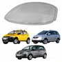Lente Farol Vw Fox 2003 Até 2009 Crossfox 2005 Até 2010 Spacefox 2005 Até 2009 Simples Lado Esquerdo Motorista
