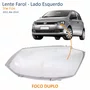 Lente Farol Vw Fox 2011 Até 2014 Duplo Lado Esquerdo Motorista