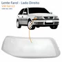 Lente Farol VW Gol G3 1999 Até 2005 Lado Direito Passageiro