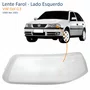 Lente Farol VW Gol G3 1999 Até 2005 Lado Esquerdo Motorista