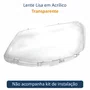 Lente Farol Vw Gol G6 2013 Até 2016 Duplo Lado Esquerdo Motorista