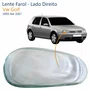 Lente Farol Vw Golf 1999 Até 2007 Vidro Lado Direito Passageiro