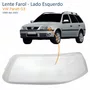 Lente Farol VW Parati G3 1999 Até 2005 Lado Esquerdo Motorista