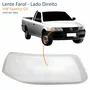 Lente Farol VW Saveiro G3 1999 Até 2005 Lado Direito Passageiro
