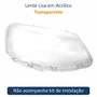 Lente Farol Vw Voyage G6 2013 Até 2016 Duplo Lado Direito Passageiro