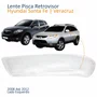 Lente Pisca Retrovisor Hyundai Santa Fe Veracruz 2008 2009 2010 2011 2012 Lado Esquerdo Motorista