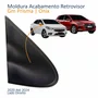 Moldura Acabamento Retrovisor Gm Onix Prisma 2020 2021 2022 2023 2024 Texturizado Lado Direito Passageiro