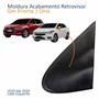 Moldura Acabamento Retrovisor Gm Onix Prisma 2020 2021 2022 2023 2024 Texturizado Lado Esquerdo Motorista