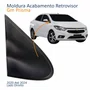 Moldura Acabamento Retrovisor Gm Prisma 2020 2021 2022 2023 2024 Texturizado Lado Direito Passageiro