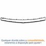 Friso Grade Dianteira Gm Agile 2009 2010 2011 2012 2013 Superior Preta