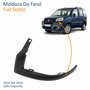 Moldura Do Farol Fiat Doblô 2010 Até 2014 Lado Esquerdo Passageiro