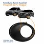 Moldura Farol Auxiliar Peugeot 207 Hoggar 2008 Até 2014 Lado Esquerdo Motorista
