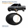 Moldura Farol Auxiliar Peugeot Hoggar 2008 Até 2014 Lado Esquerdo Motorista