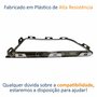 Moldura Friso Escapamento Peugeot 308 2012 Até 2016 Cromado Lado Esquerdo Motorista