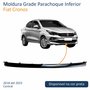 Moldura Grade Parachoque Fiat Cronos 2018 Até 2023 Inferior Central