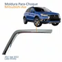 Moldura Parachoque Dianteiro Mitsubishi Asx 2017 Até 2022 Inferior Cromado Lado Direito Passageiro