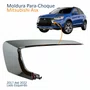 Moldura Parachoque Dianteiro Mitsubishi Asx 2017 Até 2022 Superior Cromado Lado Esquerdo Motorista