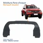 Moldura Parachoque Dianteiro Renault Duster 2020 Até 2025 Cinza Inferior Central