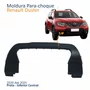 Moldura Parachoque Dianteiro Renault Duster 2020 Até 2025 Preta Inferior Central