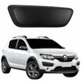 Moldura Parachoque Dianteiro Renault Sandero Stepway 2015 2016 2017 2018 2019 Gomo Lado Direito Passageiro