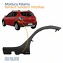 Moldura Paralama Traseira Renault Sandero Stepway 2015 2016 2017 2018 2019 Lado Esquerdo Motorista