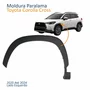 Moldura Paralama Toyota Corolla Cross 2020 2021 2022 2023 2024 Lado Esquerdo Motorista