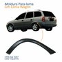 Moldura Para-lama Traseiro Gm Corsa Wagon 1996 Até 2007 Lado Esquerdo Motorista
