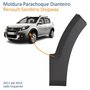 Moldura Parachoque Dianteiro Renault Sandero Stepway 2012 Até 2014 Lado Esquerdo Motorista