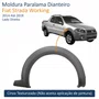 Moldura Paralama Fiat Strada Working 2014 Até 2019 Dianteiro Lado Direito Passageiro