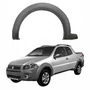 Moldura Paralama Fiat Strada Working 2014 Até 2019 Dianteiro Lado Esquerdo Motorista