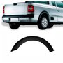Moldura Vw Saveiro G5 2009 até 2012 Vw Saveiro G6 2013 até 2016 Lateral Traseiro Preto Texturizado Lado Direito Passageiro