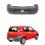 Parachoque Traseiro Fiat Uno Vivace 2011 Até 2014 Cinza Texturizado