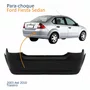 Para-choque Traseiro Ford Fiesta Sedan 2003 Até 2010