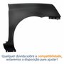 Para-lama Dianteiro Renault Clio 2012 2013 2014 2015 2016 Lado Direito Passageiro