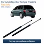 Par Amortecedor Tampa Traseira Fiat Stilo 2003 Até 2012